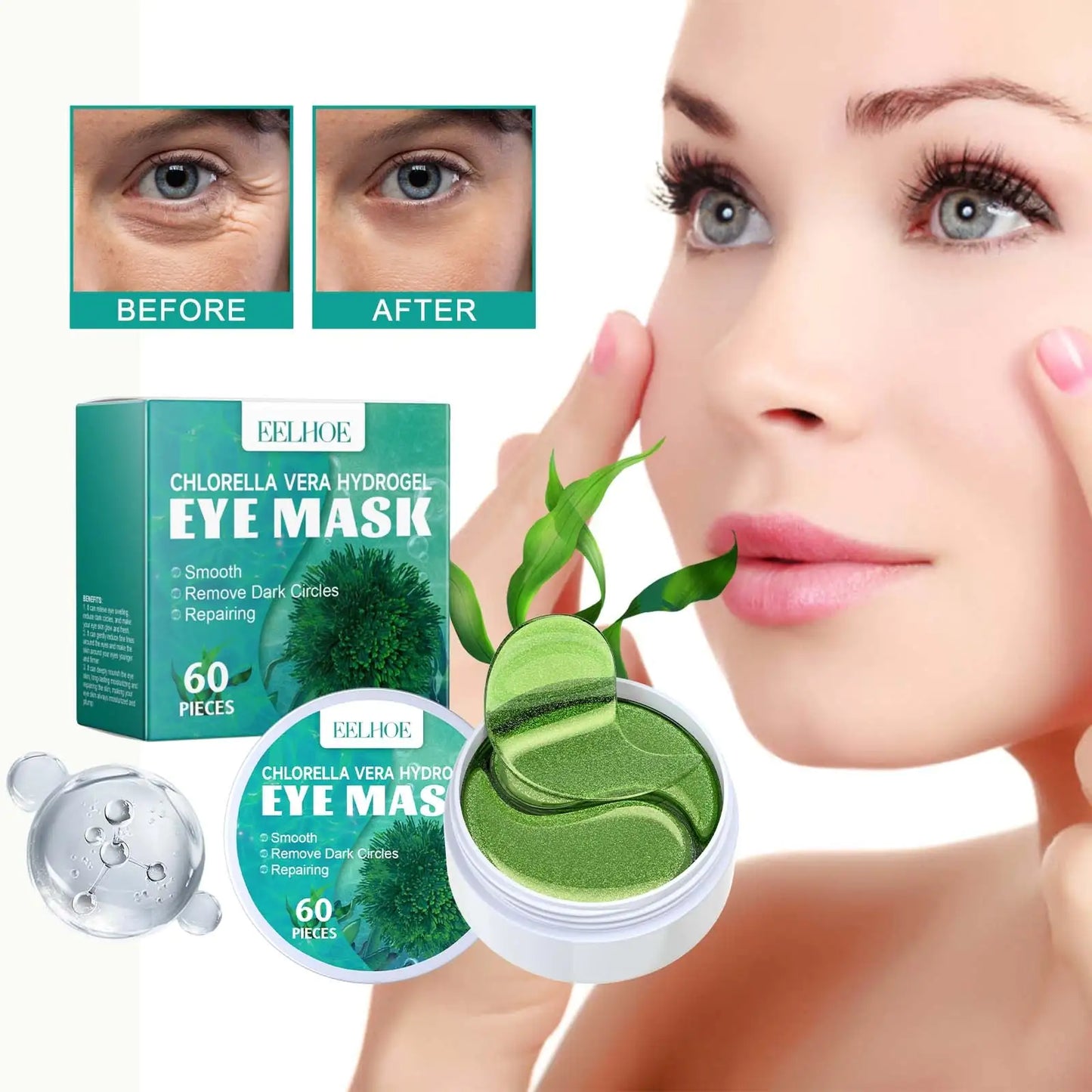 VeraChlo SmoothEye Hydrogel Masks